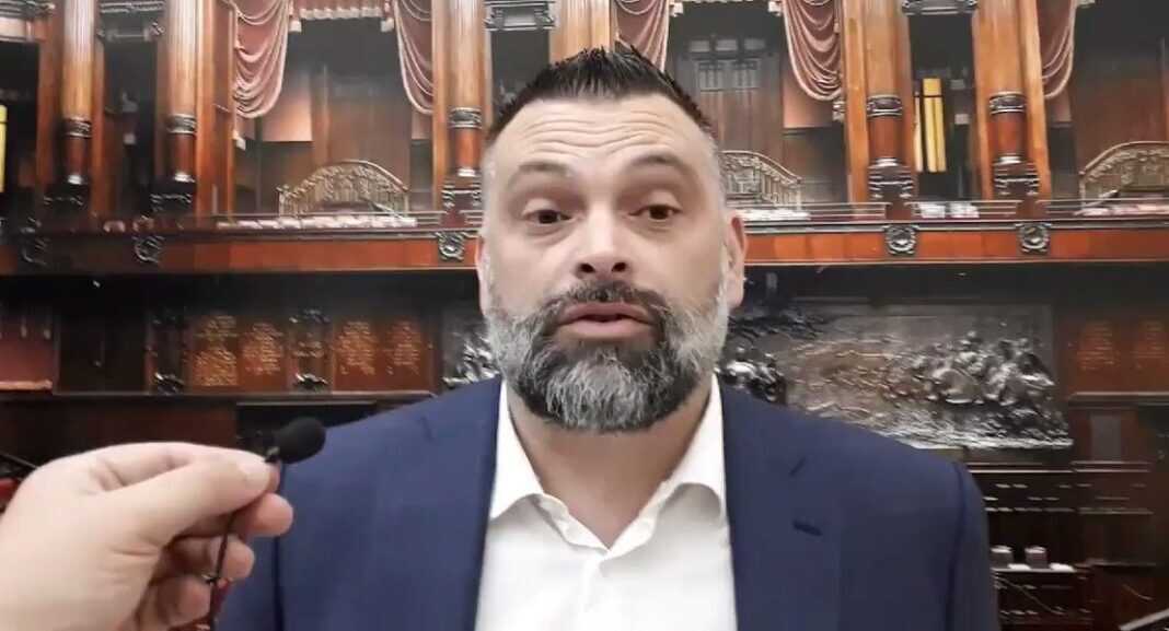 Luca De Carlo, senatore di Fratelli d'Italia.