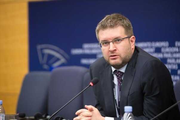 Carlo Fidanza, capodelegazione di Fratelli d’Italia al Parlamento Europeo