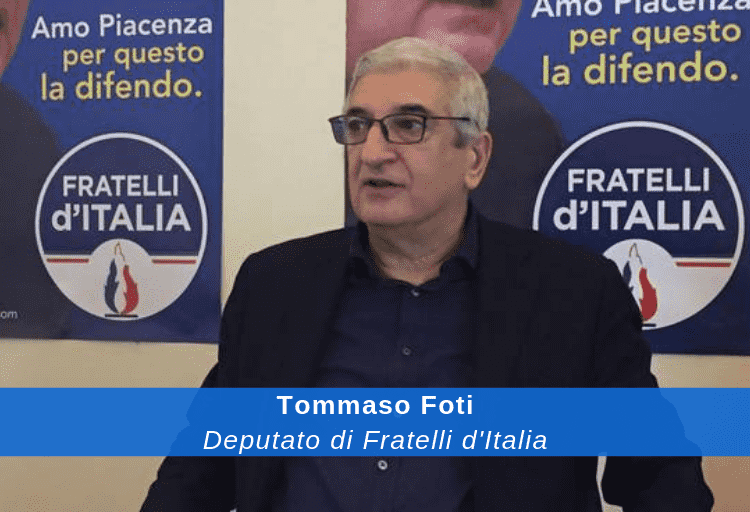 Deputato di Fratelli d'Italia Tommaso Foti