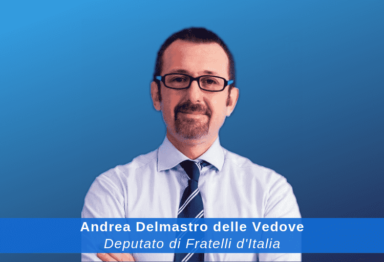 deputato di Fratelli d'Italia Andrea Delmastro Delle Vedove