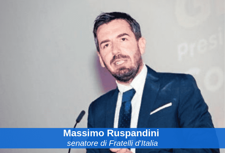 senatore di Fratelli d'Italia, Massimo Ruspandini, capogruppo in Commissione Lavori pubblici.