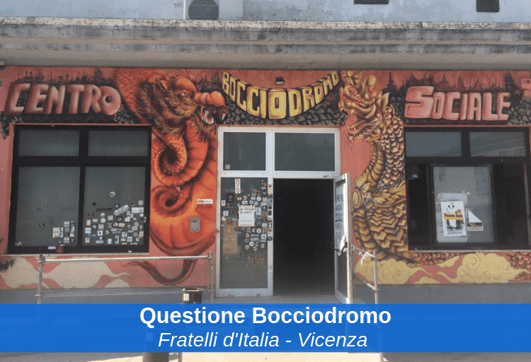 Fratelli d'italia, vicenza: questione bocciodromo