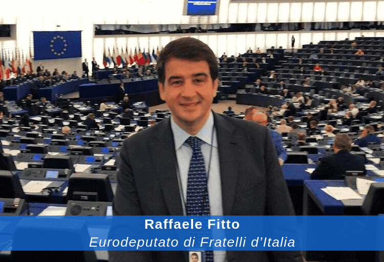 Raffaele Fitto (FdI) Co-Presidente del gruppo ECR (Conservatori europei)