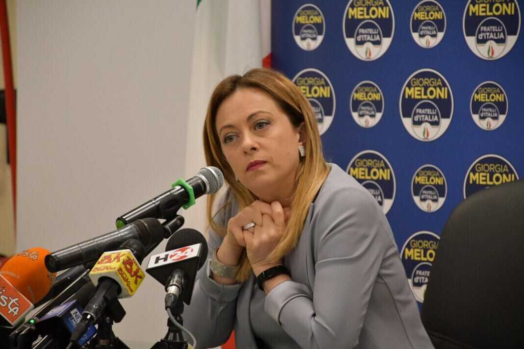 Giorgia Meloni, presidente di Fratelli d’Italia
