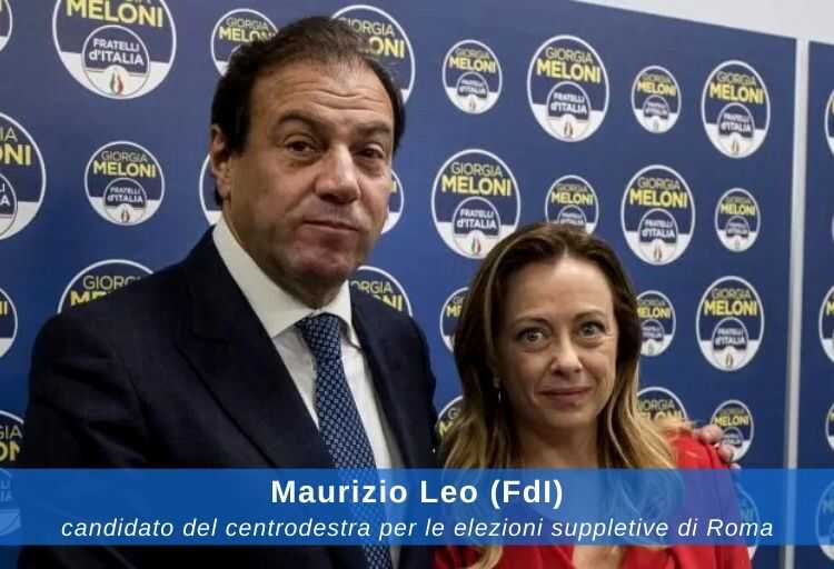 Maurizio Leo, candidato del centrodestra per le elezioni suppletive di Roma del primo marzo