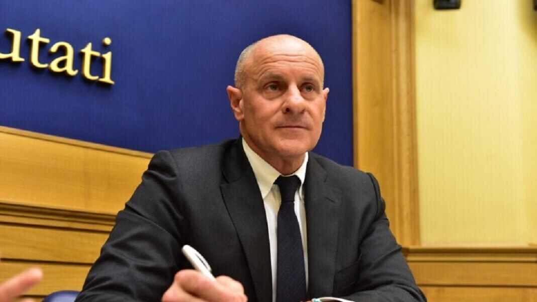 vicepresidente della Camera dei deputati Fabio Rampelli di Fratelli d’Italia.