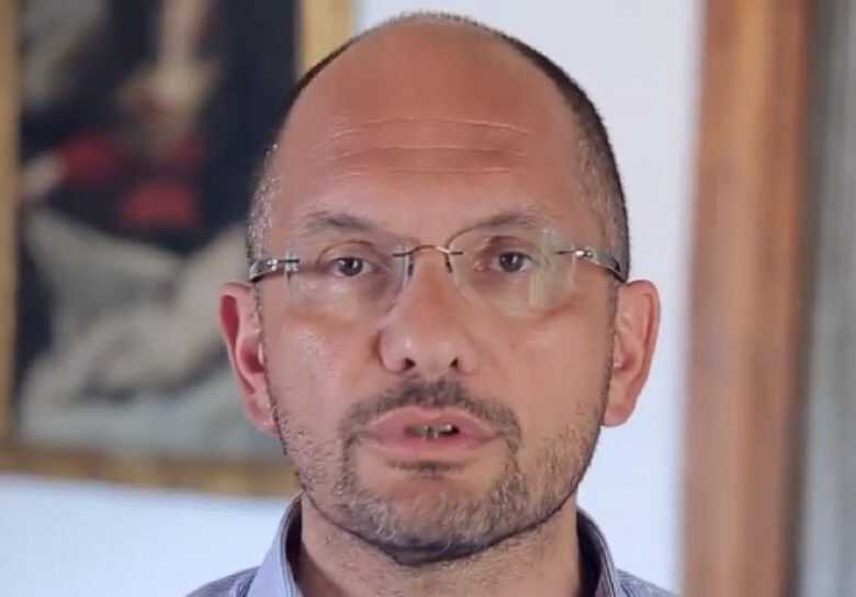 Guido Castelli, senatore di Fratelli d'Italia.