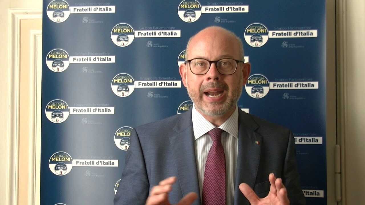 Andrea de Bertoldi, senatore di Fratelli d'Italia.
