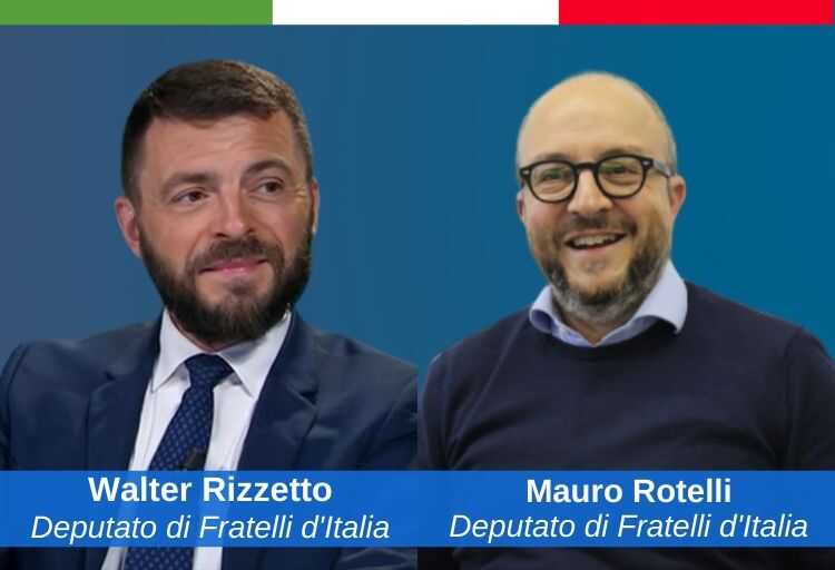 deputati di Fratelli d'Italia, Walter Rizzetto e Mauro Rotelli