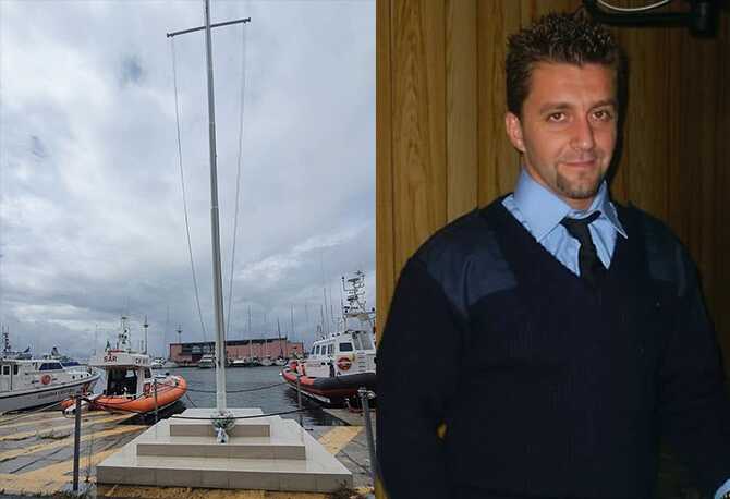 per la scomparsa di Aurelio Visalli, 40 anni, secondo capo della Guardia Costiera di Milazzo