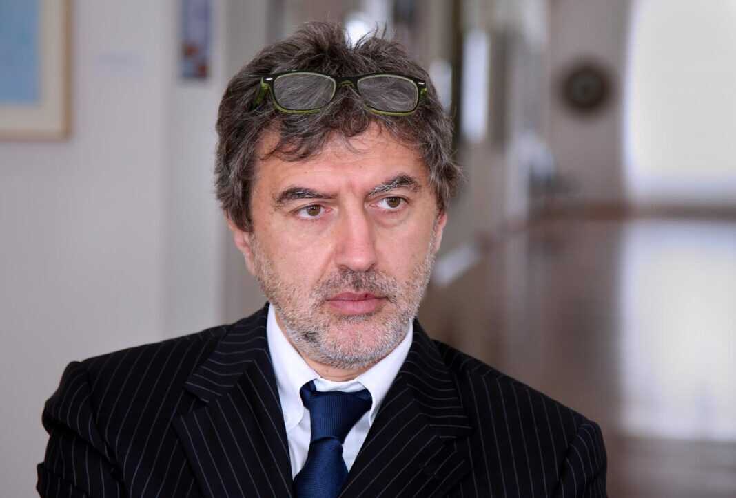 Marco Marsilio (FdI), presidente della Regione Abruzzo.