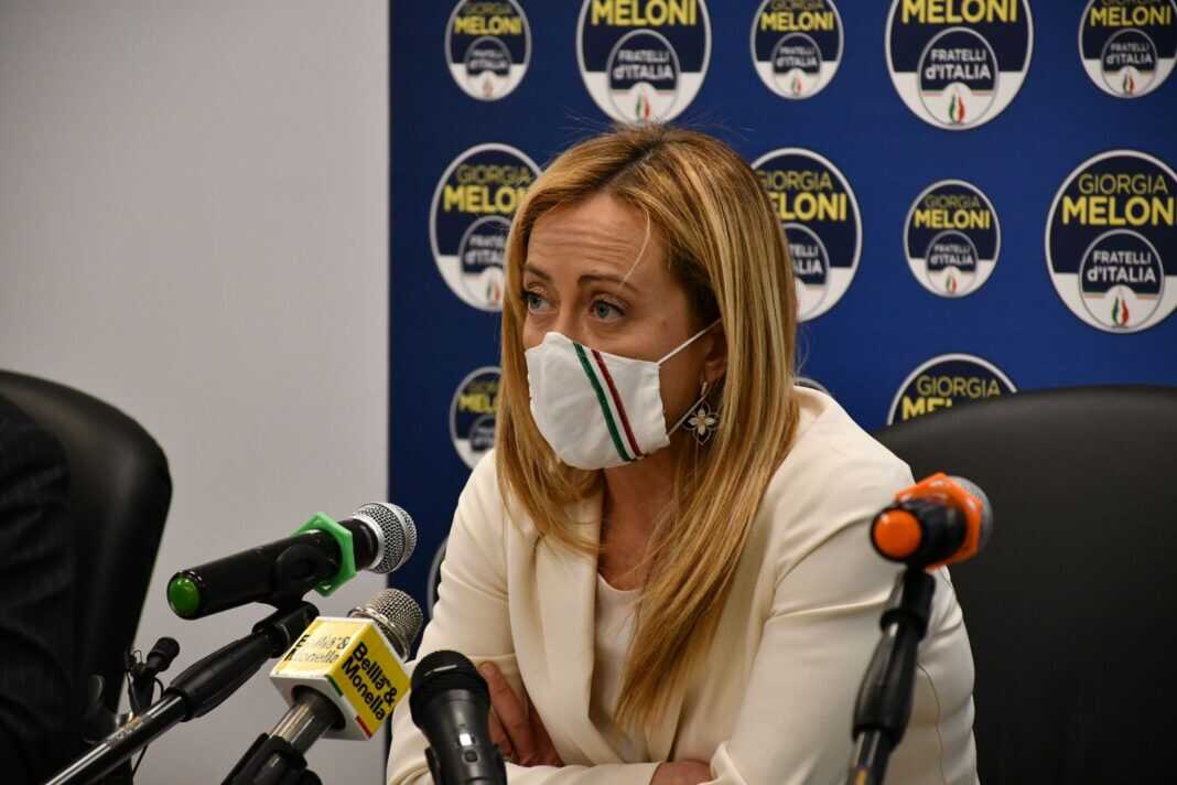 Giorgia Meloni, presidente di Fratelli d’Italia
