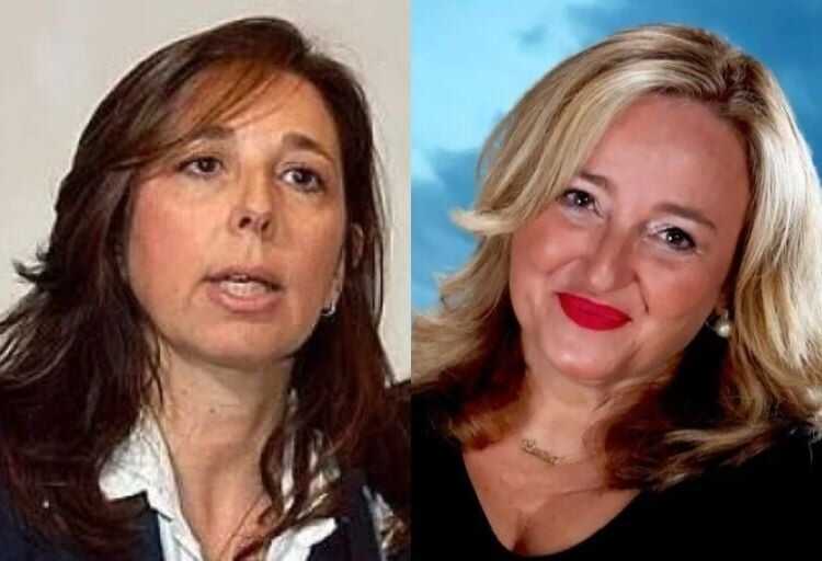 Parlamentari di Fratelli d’Italia Isabella Rauti e Lucia Albano