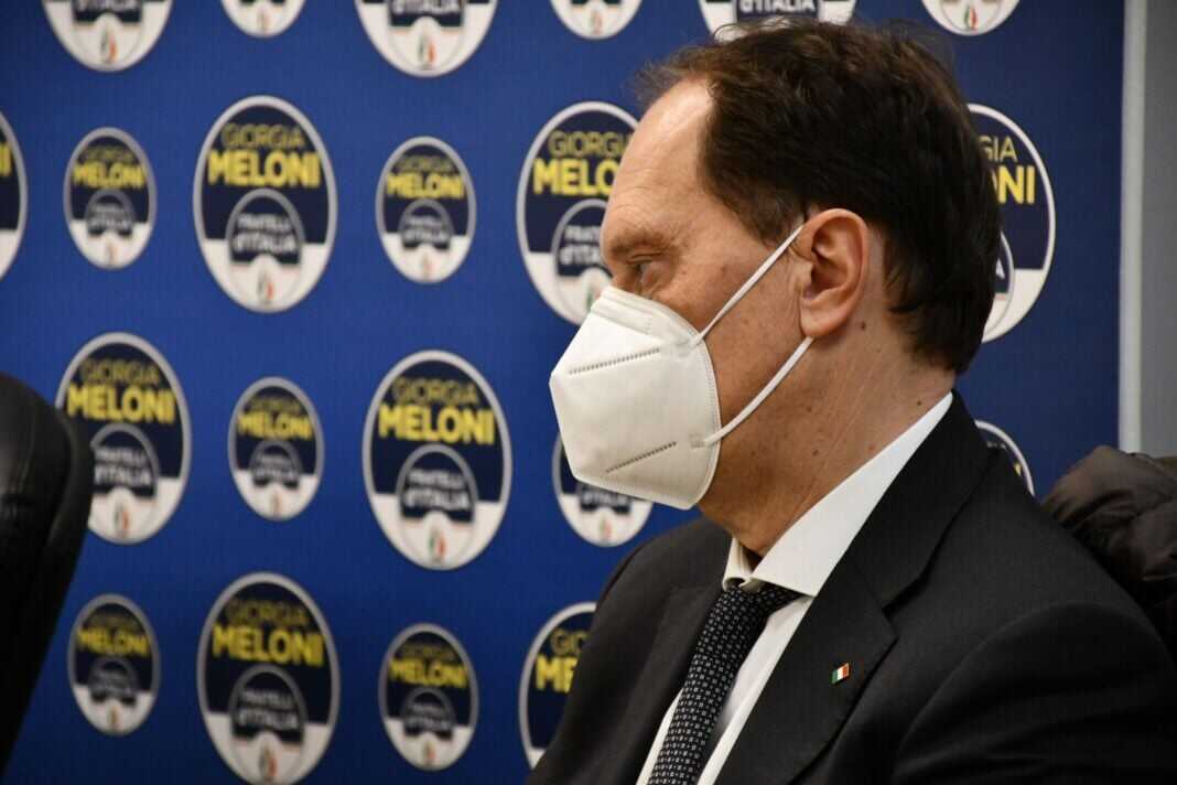 Luca Ciriani, capogruppo dei senatori di Fratelli d'Italia