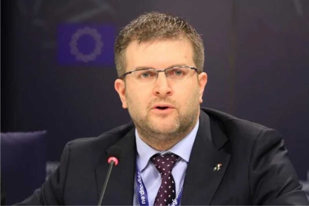 Carlo Fidanza, capodelegazione di Fratelli d’Italia-ECR al Parlamento europeo