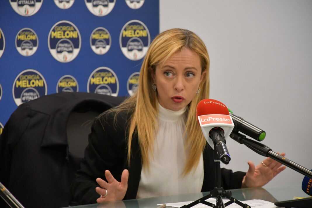 Giorgia Meloni, presidente di Fratelli d’Italia