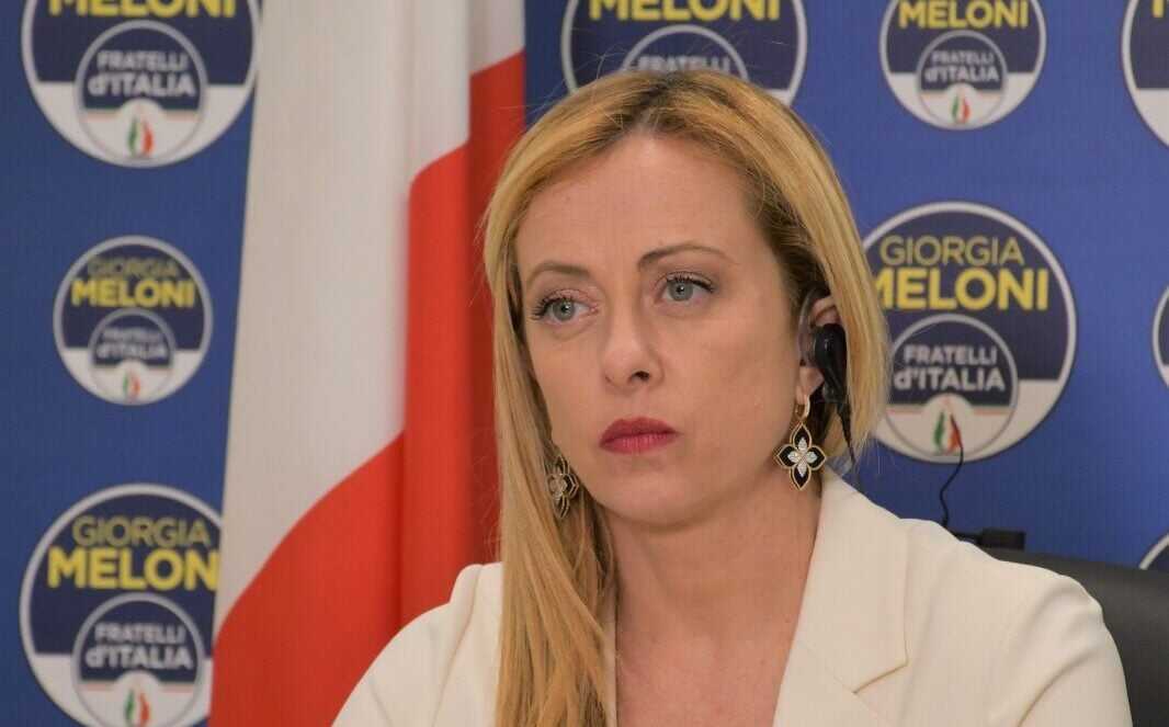 Giorgia Meloni, presidente di Fratelli d’Italia.