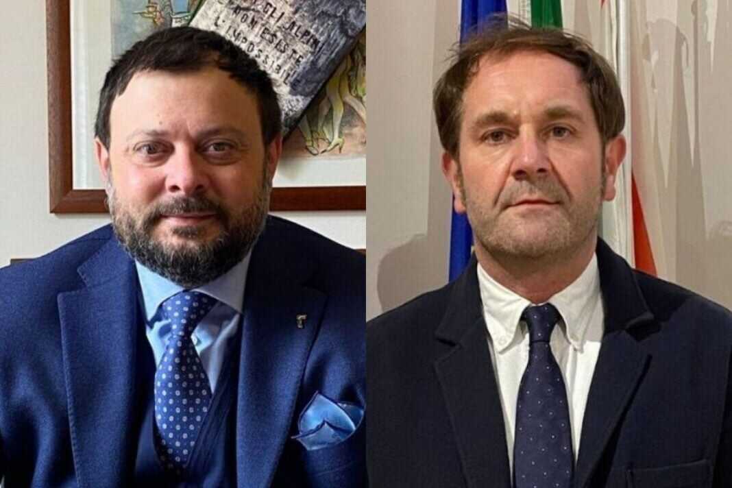 Vittorio Fantozzi e Gabriele Veneri, consiglieri regionali di Fratelli d’Italia.