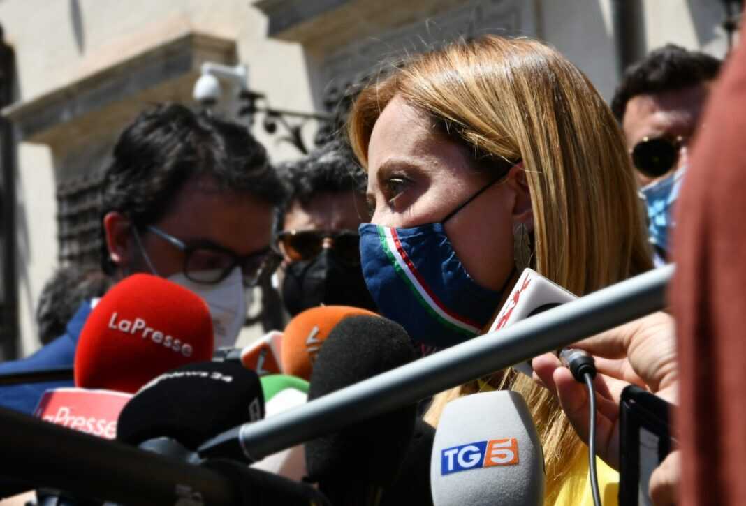 Giorgia Meloni, presidente di Fratelli d’Italia