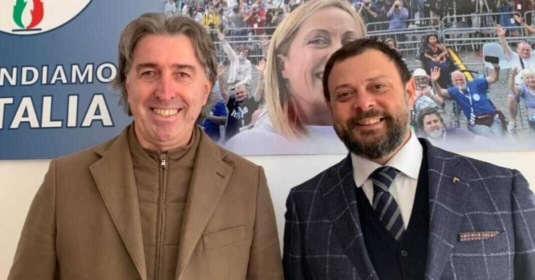 Marco Dondolini, Consigliere comunale di Fratelli d’Italia e Vittorio Fantozzi, Consigliere regionale di Fratelli d’Italia.