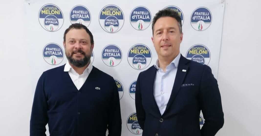 Vittorio Fantozzi, Consigliere regionale di Fratelli d’Italia e Fabrizio Rossi, coordinatore regionale di Fratelli d’Italia.