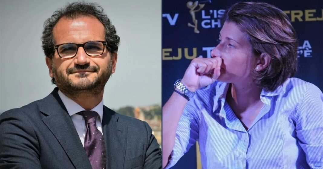 Marcello Gemmato e Carolina Varchi, deputati di Fratelli d’Italia.