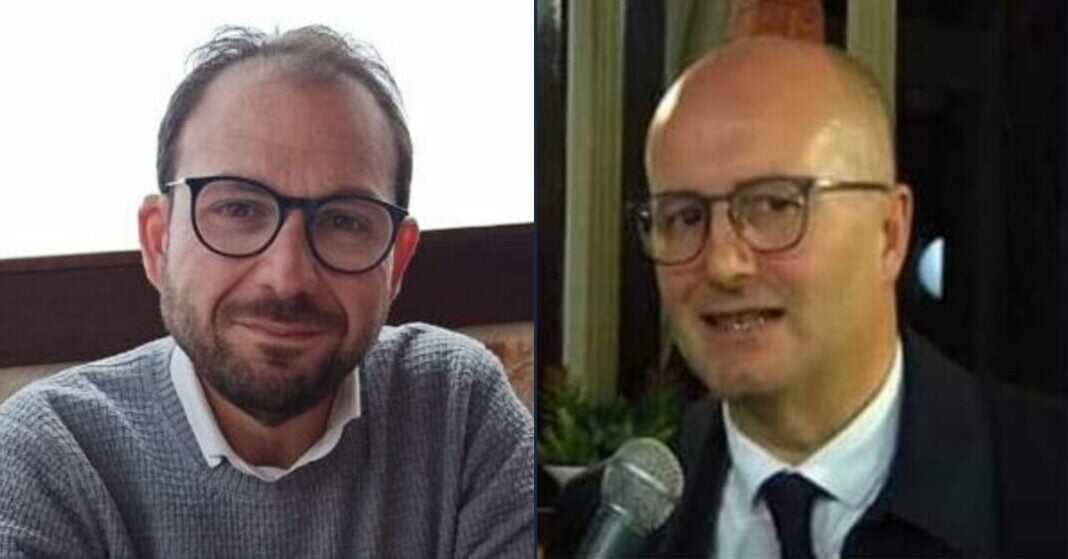 Calogero Pisano, Commissario Provinciale di Fratelli d’Italia e Giancarlo Granata, Responsabile del Dipartimento Provinciale Sicurezza, Legalità e Immigrazione di Fratelli d'Italia.