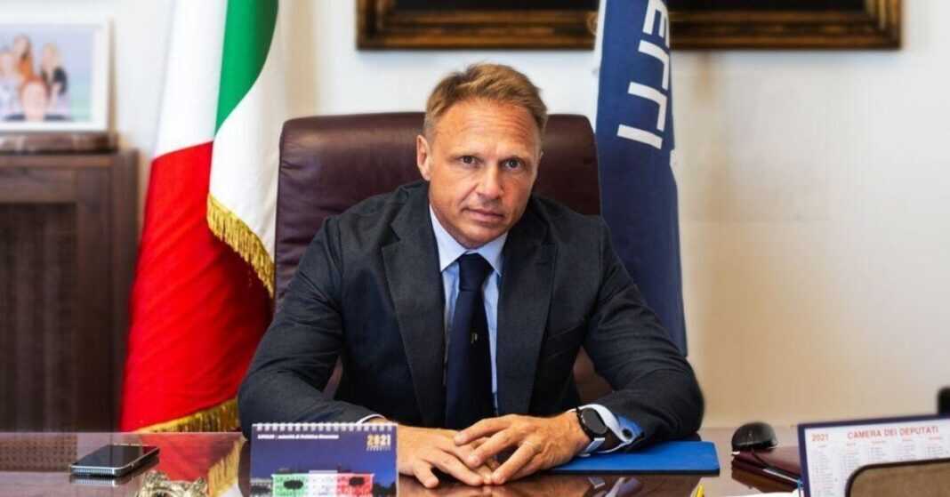 Francesco Lollobrigida, capogruppo di Fratelli d’Italia alla Camera.