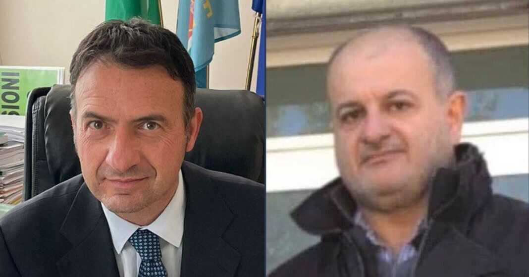 Fabrizio Ghera, capogruppo di Fratelli d'Italia alla Regione Lazio e Massimiliano Graux, responsabile di Fratelli d'Italia Fiumicino.