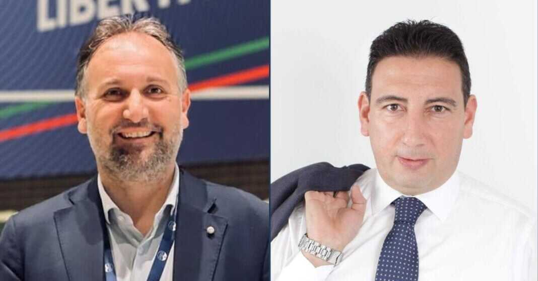 Guido Liris ed Etelwardo Sigismondi, senatori di Fratelli d’Italia.