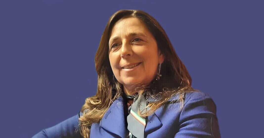 Isabella Rauti, vicepresidente uscente dei senatori di Fratelli d'Italia.