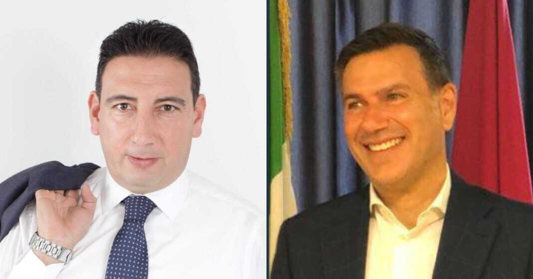Etelwardo Sigismondi e Guerino Testa, parlamentari di Fratelli d'Italia.