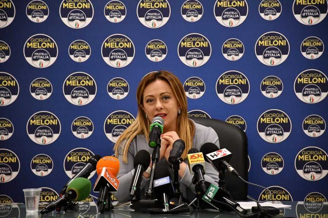 Giorgia Meloni, presidente di Fratelli d’Italia