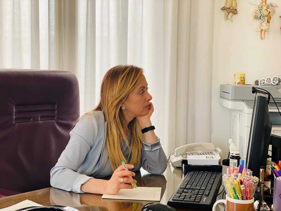 Giorgia Meloni, presidente di Fratelli d’Italia