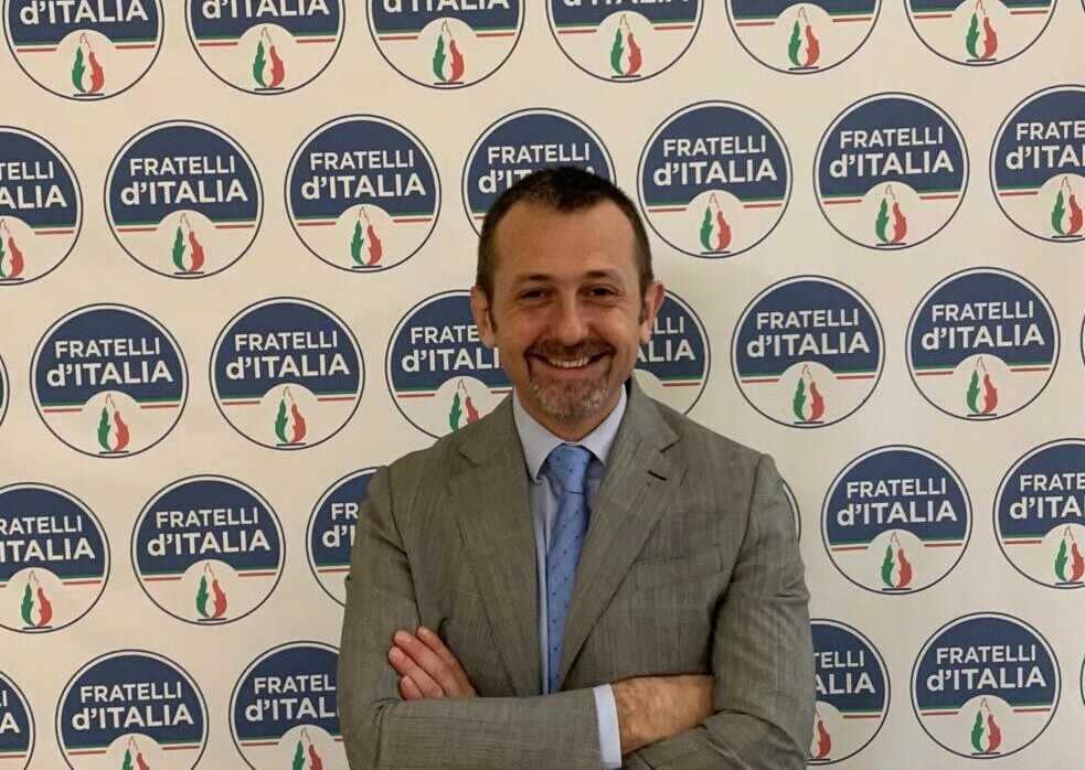 Andrea Delmastro, deputato di Fratelli d'Italia e responsabile Giustizia di FDI.