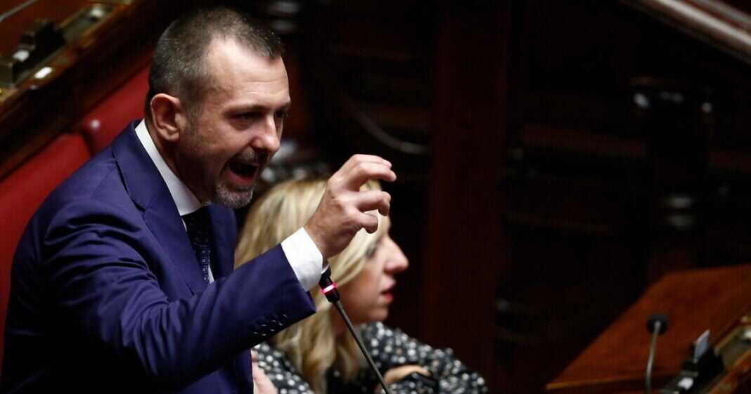Andrea Delmastro, deputato di Fratelli d'Italia.