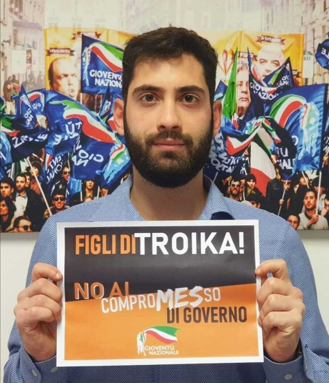 Fabio Roscani, presidente di Gioventù Nazionale, movimento giovanile di Fratelli d’Italia
