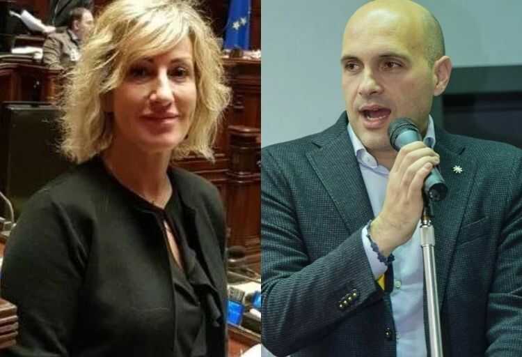 Deputati di Fratelli d’Italia Monica Ciaburro e Emanuele Prisco