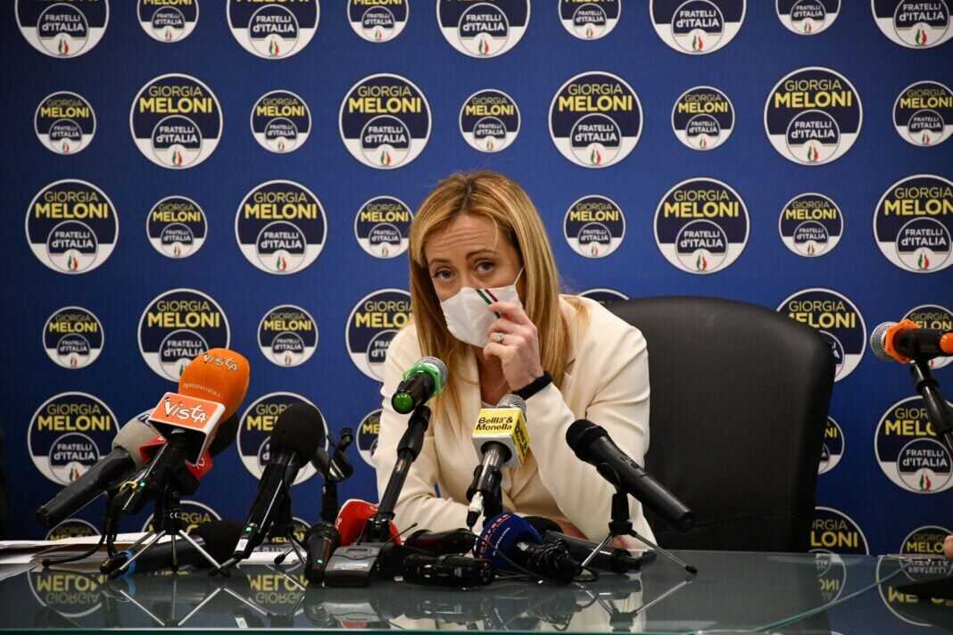 Giorgia Meloni, presidente di Fratelli d’Italia