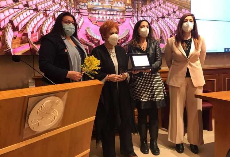 Premiazione “Eccellenza Donna” 2021, organizzato da Fratelli d'Italia.
