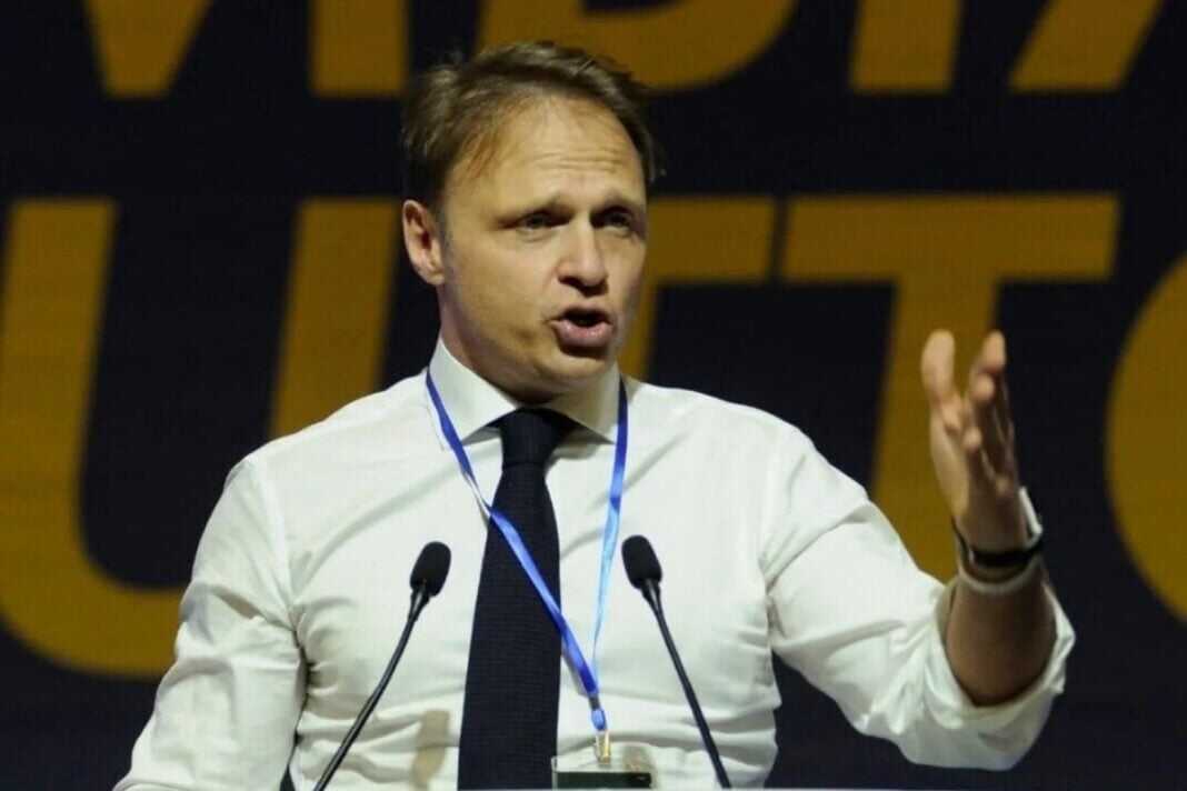 Francesco Lollobrigida, capogruppo di Fratelli d’Italia alla Camera.