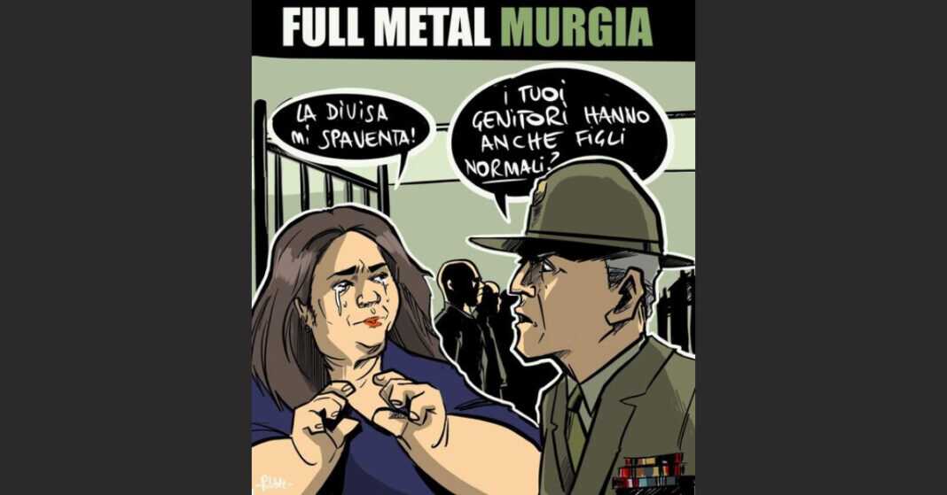 La vignetta satirica di Pubble