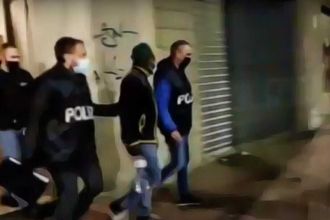 Mafia nigeriana, maxi-operazione “Hello Bross”. Screenshot del video pubblicato dalla Polizia di Stato.