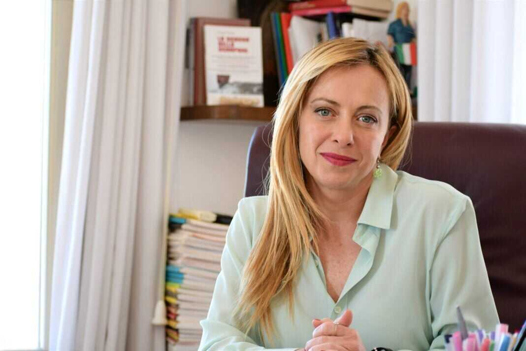 Giorgia Meloni, presidente di Fratelli d’Italia