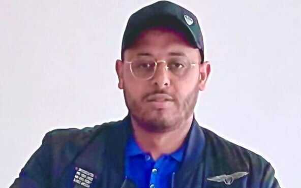 Adil Belakhdim, immagine pubblicata sulla pagina Facebook di Giorgia Meloni, presidente di Fratelli d’Italia