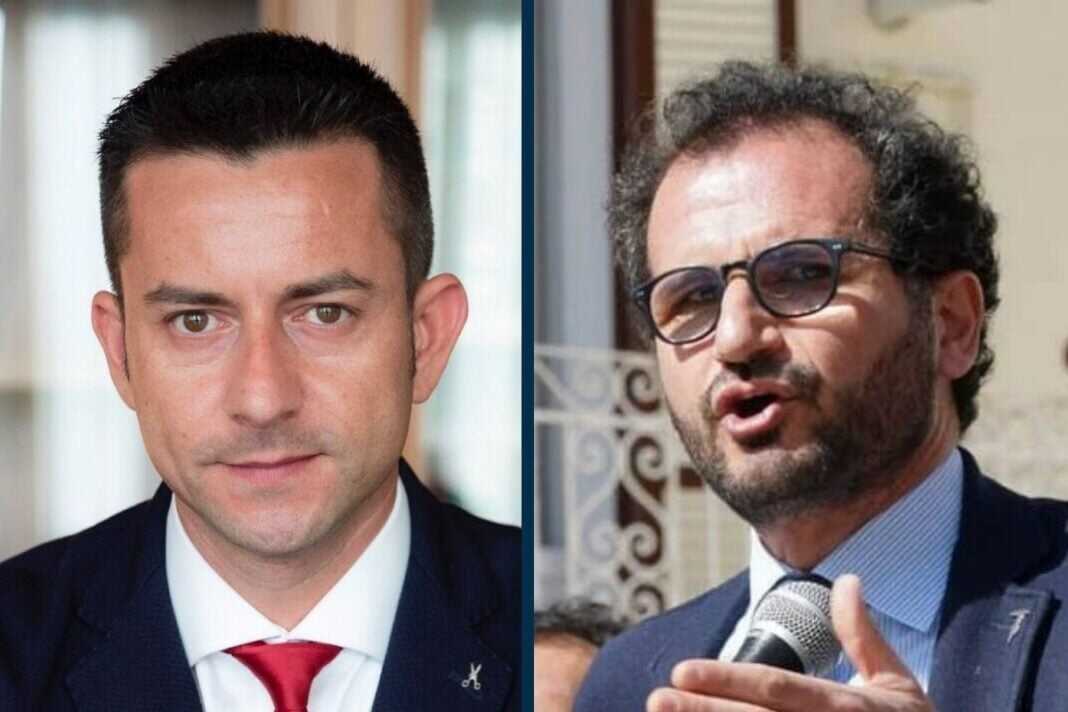 Davide Galantino e Marcello Gemmato, deputati pugliesi di Fratelli d’Italia.