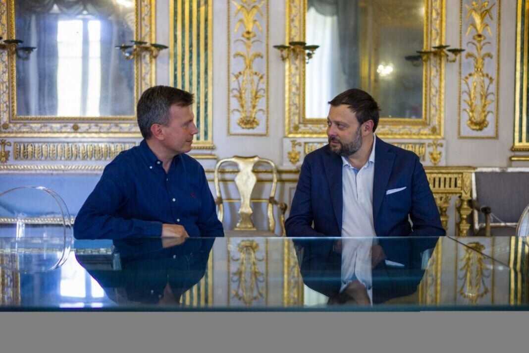 Vittorio Fantozzi, vice-capogruppo Fratelli d'Italia in Consiglio regionale, e Marco Martinelli, capogruppo Fratelli d'Italia in Consiglio comunale a Lucca.