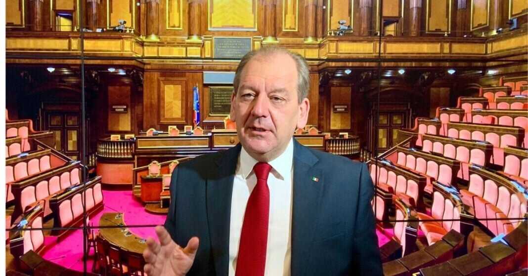 Patrizio La Pietra, senatore di Fratelli d'Italia.