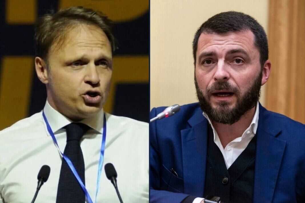 Francesco Lollobrigida, capogruppo di Fratelli d’Italia alla Camera e Walter Rizzetto, deputato di Fratelli d’Italia