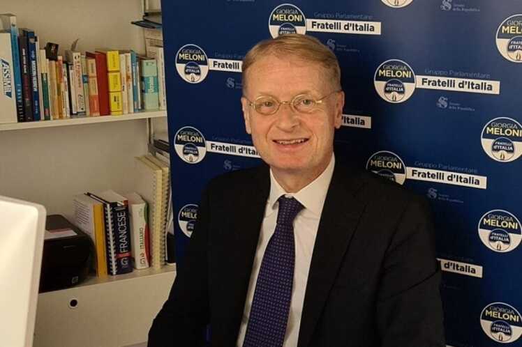 Lucio Malan, senatore di Fratelli d’Italia.
